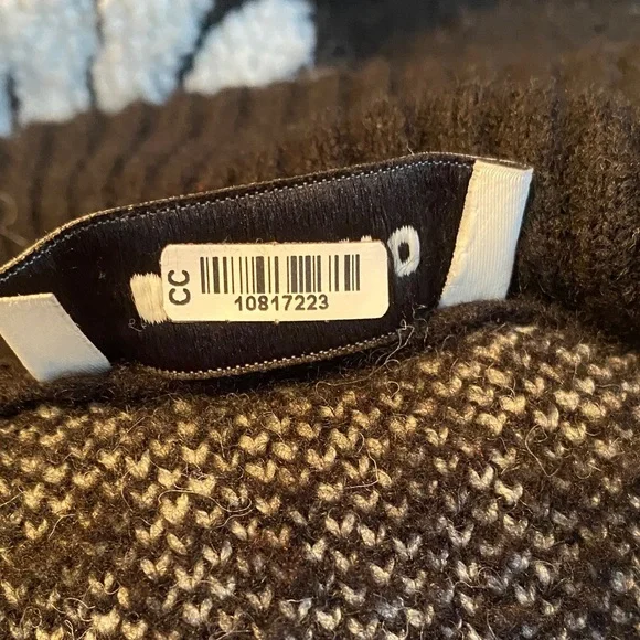 Sandro Floral Trucker-Style Sweater - Picture 9 of 9